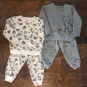 Two-2pc sets Sweat Suits